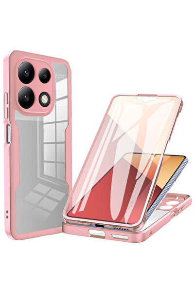 Techsuit Husa pentru Xiaomi Redmi Note 13 Pro 4G / Poco M6 Pro 4G + Folie - C...
