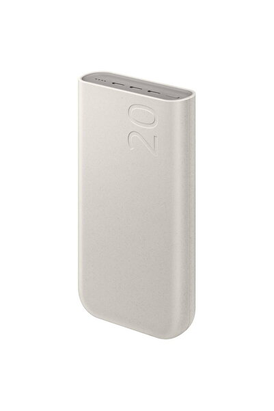 Samsung 3 x USB Type C, 20000 mAh, 45W, Beige