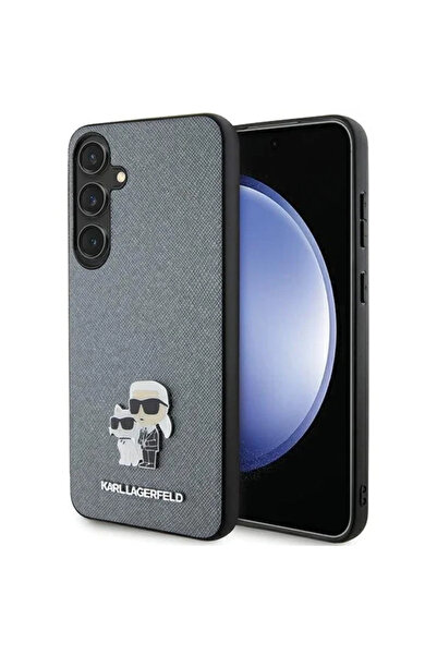 Karl Lagerfeld KLHCS24SPSAKCMPG S24 S921 carcasă rigidă gri/gri Saffiano Karl...