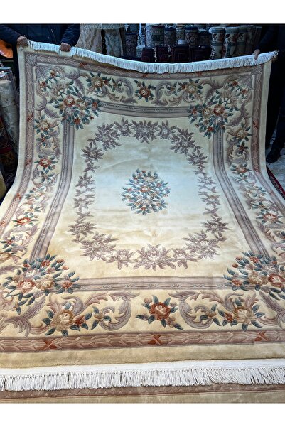 RD RAMAZAN DAĞ EL HALI SANATI El Dokuma Kabartmalı Çin Halısı Birinci Sınıf K...