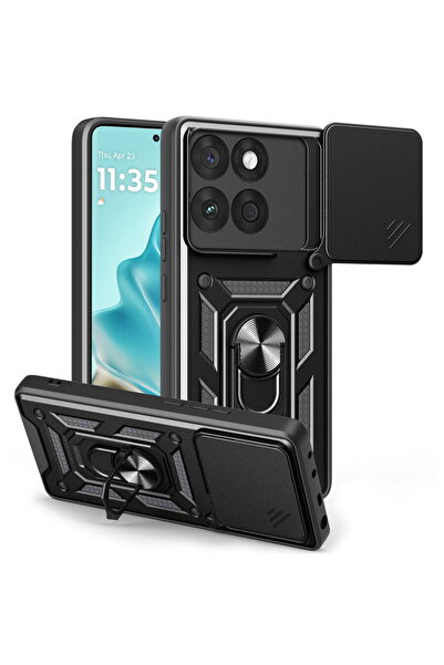 Techsuit Husa pentru Motorola Edge 60 / Edge 60 Fusion - CamShield Series - B...