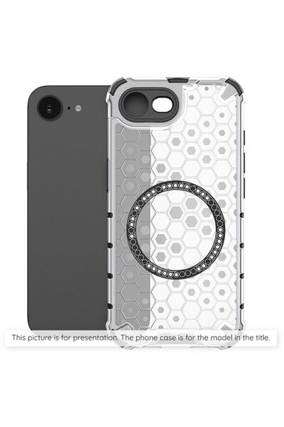 Techsuit Husa transparenta pentru Xiaomi Redmi Note 14S - HoneyComb Shield Ma...