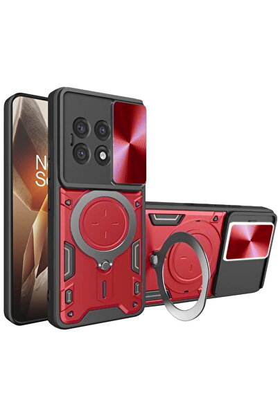 Techsuit Husa pentru OnePlus 13R - CamGuard Pro - Red