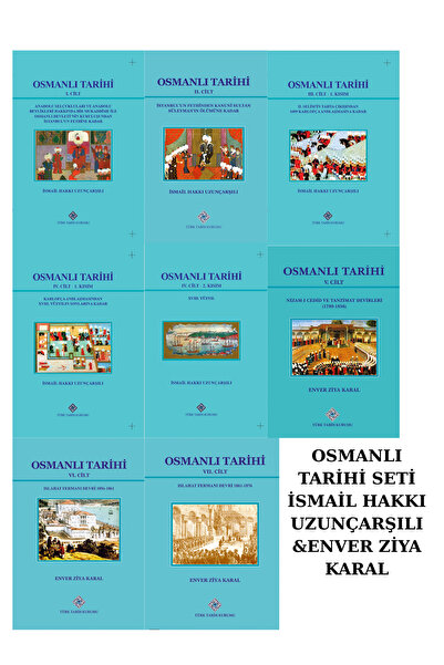 Türk Tarih Kurumu Yayınları OSMANLI TARİHİ 1-2-3(1)-4(1)-4(2)-5-6-7.CİLTLER S...
