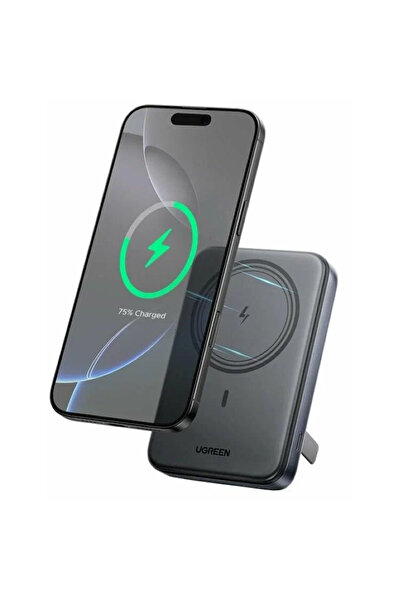 Ugreen Magnetic, 10,000 mAh, Wireless PD 20W, Black