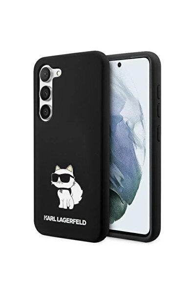 Karl Lagerfeld Carcasă din silicon Choupette pentru Samsung Galaxy S24+ - neagră
