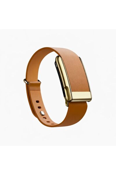 O Ozone ساعة WHOOP 5.0، MG، Life Band | سوار جلدي فاخر مدبب | بني