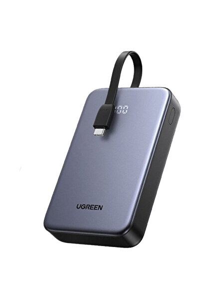 Ugreen PB505 USB, USB-C cu Cablu Type-C, 20000mAh, Fast Charging, 22.5W, 5V/3...