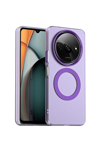 Techsuit Husa pentru Xiaomi Redmi A3 / Redmi A3x - CandyCase MagSafe - Purple