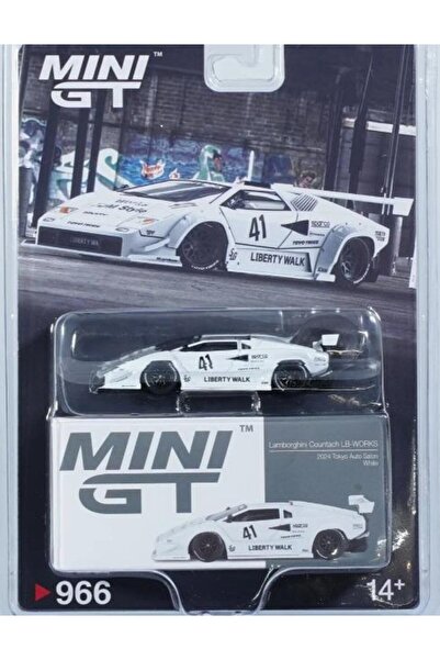 mini gt 1/64 Lamborghini Countach Lb-Works White 2024 Tokyo Auto Salon - 996 ...
