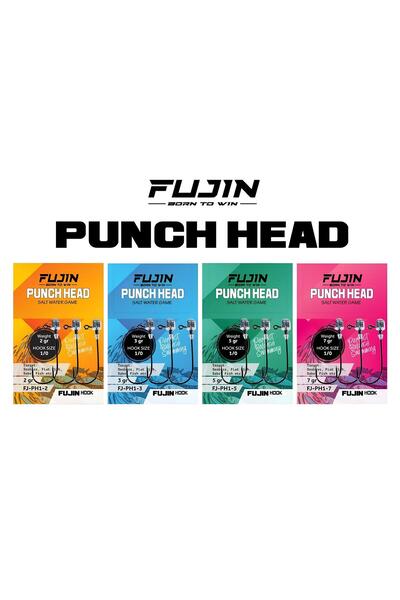 Fujin Punch Head Jighead FJ-PH #3/0 (Ağırlıkları : 2gr, 3gr, 4gr, 5gr, 7gr, 1...