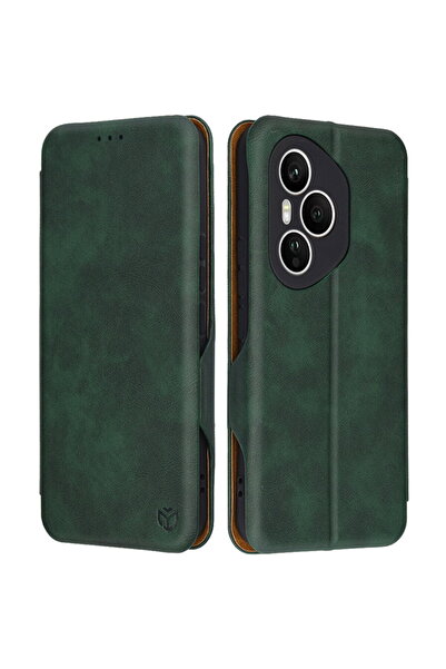 Techsuit Husa pentru Honor 400 Pro - Safe Wallet Plus - Green