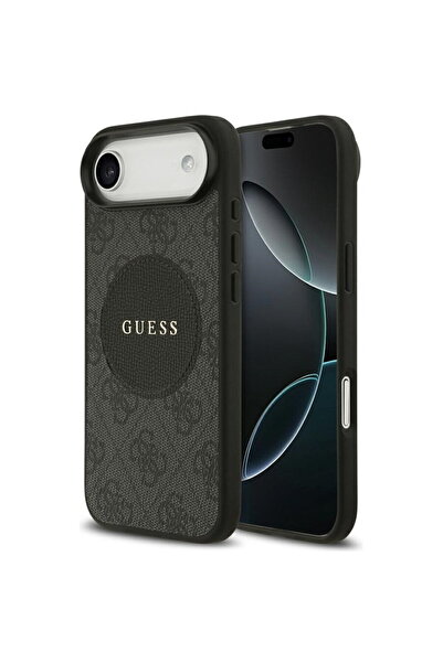 Guess Husă pentru iPhone 17 Air - 4G Circle Classic Logo MagSafe (GUHMP17MP4P...