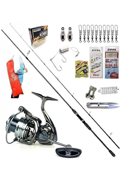 Okuma Wave Up 270cm 10-40gr Oslo Next 4000 Kıyı Spin Olta Takımı Seti