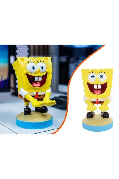 Cable Guys Sponge Bob Square Pant Telefon Ve Joystick Tutucu Figür Standı