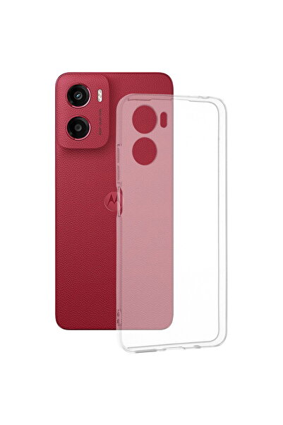 Techsuit Husa pentru Motorola Moto G05 / E15 - Clear Silicone - Transparent