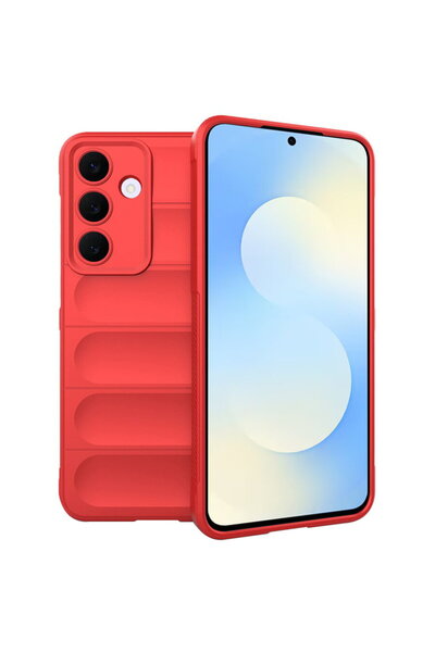 Techsuit Case for Samsung Galaxy S25 FE - Magic Shield - Red