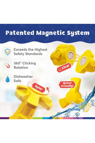 Blockaroo Magnetic Foam Building Blocks Submarine