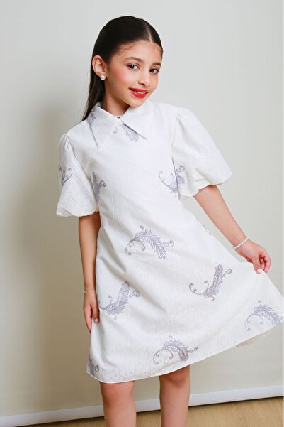 gmax Girls' dress with a striking pattern