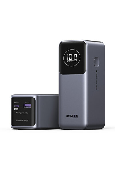 Ugreen 12000mAh 100W Fast Charging Power Bank PB724, 100W, LCD Digital Screen...