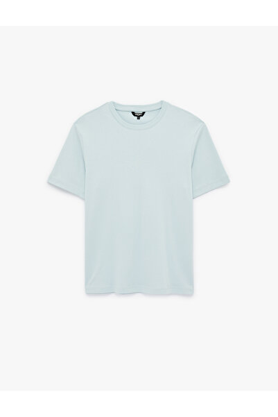 Koton Regular Fit Short Sleeve Cotton Crew Neck T-Shirt