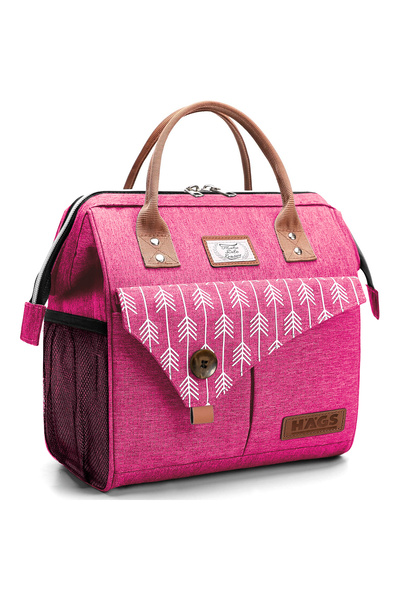 HAEGS Kadın Termal Çanta, Yalıtımlı Yemek Taşıma Çantası,iş Ofis Kamp Piknik ...