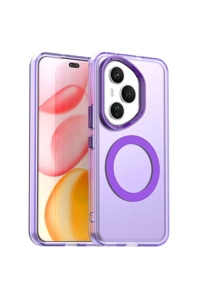 Techsuit Case for Honor 400 Pro - CandyCase MagSafe - Purple