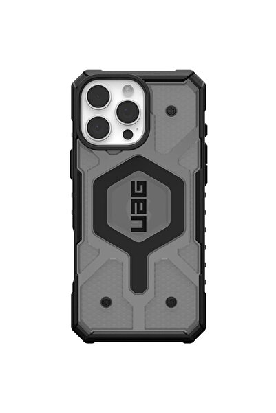 UAG Husa pentru iPhone 17 Pro - Pathfinder Clear MagSafe - Ash