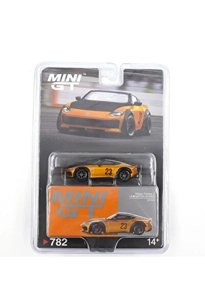 mini gt 1/64 Nissan Z lb Nation Works lb Gold - 782 Blister Pack