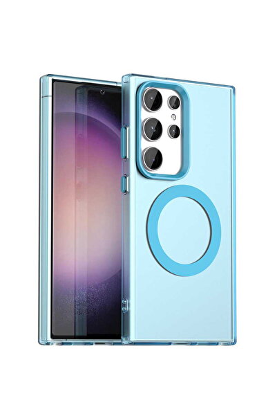 Techsuit Θήκη για Samsung Galaxy S23 Ultra - CandyCase MagSafe - Μπλε