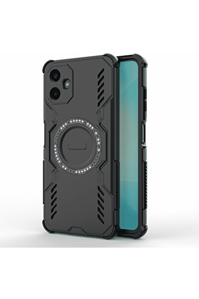 Techsuit Husa pentru Samsung Galaxy A06 - ArmorMag Case - Black