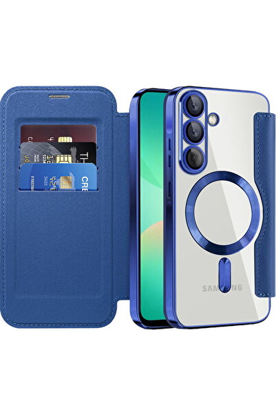 Techsuit Θήκη για Samsung Galaxy A26 5G - Θήκη SmartMag Book - Μπλε