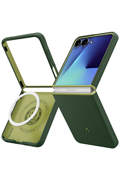 Spigen Case for Samsung Galaxy Z Flip7 - Caseology Nano Pop MagSafe - Avo Green