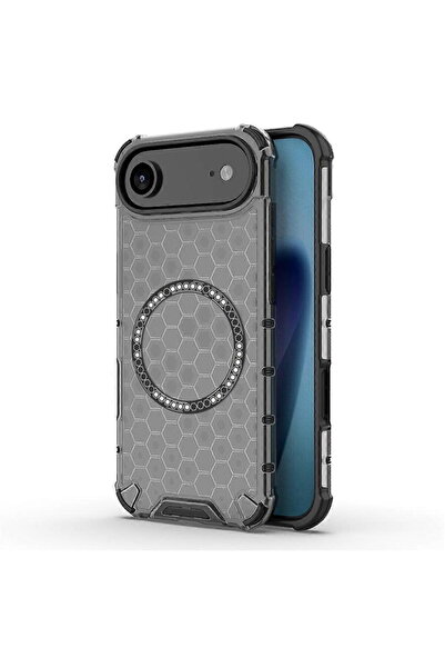Techsuit Husa transparenta pentru iPhone 17 Air - HoneyComb Shield MagSafe - ...