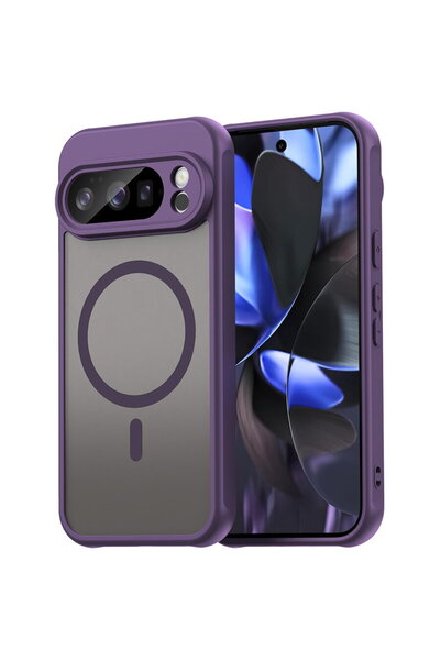 Techsuit Google Pixel 10 Pro Case - HaloFrost II MagSafe - Purple