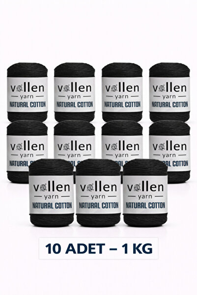 vollen yarn 10 ШТУК 1 КГ, Преміум Натуральний Бавовняний Амігурумі І Панч-Нит...