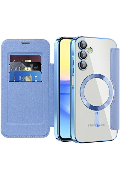 Techsuit Case for Samsung Galaxy A15 4G / A15 5G - SmartMag Book Case - Light...