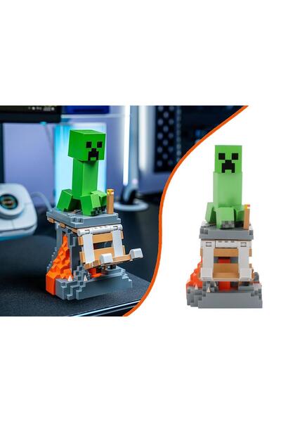 Cable Guys Minecraft Creeper Telefon Ve Joystick Tutucu Figür Standı