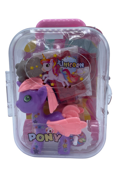 Pony ŞEFFAF VALİZ OYUNCAĞI