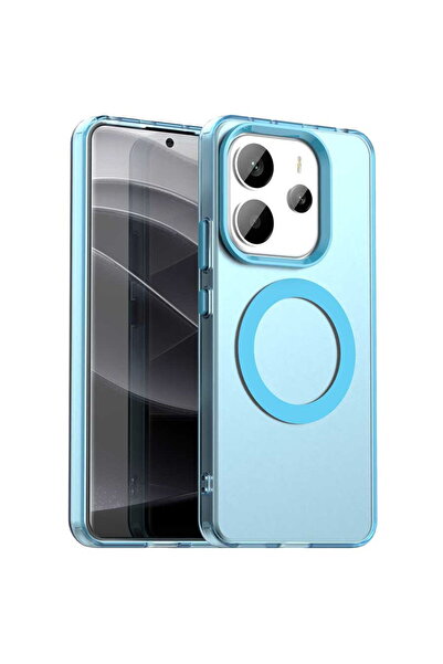 Techsuit Θήκη για Xiaomi Redmi Note 14 4G (Τυπική) - CandyCase MagSafe - Μπλε