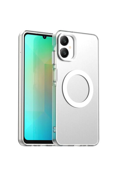 Techsuit Θήκη για Samsung Galaxy A06 - CandyCase MagSafe - Λευκή