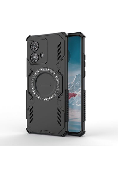 Techsuit Husa pentru Motorola Edge 40 Neo - ArmorMag Case - Black