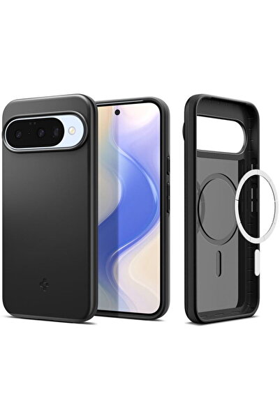 Spigen Husă subțire MagSafe, neagră - Google Pixel 10 Pro/Pixel 10