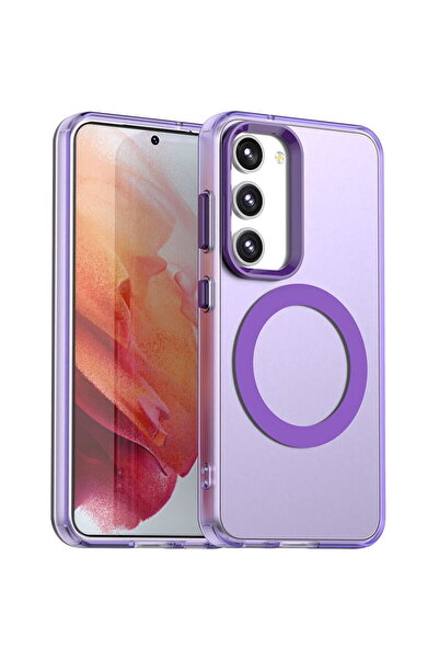 Techsuit Case for Samsung Galaxy S23 Plus - CandyCase MagSafe - Purple