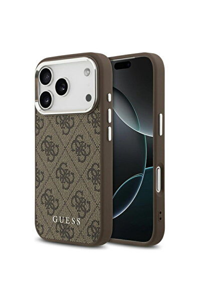 Guess Husă pentru iPhone 17 Pro Max - Hardcase 4G Classic Logo MagSafe (GUHMP...