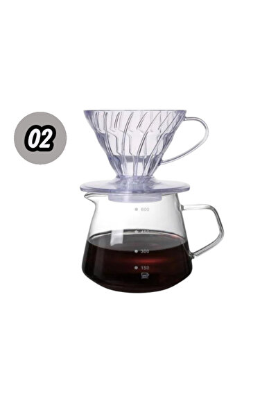 unbranded Coffee drip and filter set 02