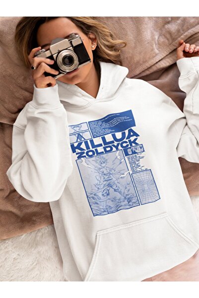 SEVBANO Κιλούα Ζόλντικ Χάντερ Χάντερ Τυπωμένο Unisex Oversize Anime Hoodie