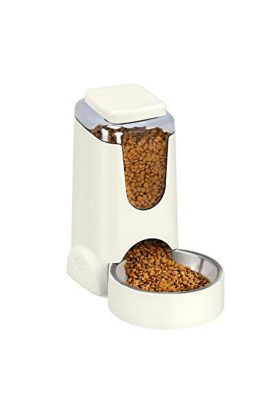 PADO موزع طعام عصري - أبيض 4000 مل