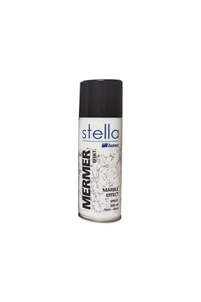 GLOBAL AS BIANCA STELLA Efect de marmură Negru 0.20 LT