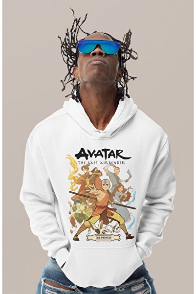 SEVBANO هودي أفاتار ذا لاست إيربندر مطبوع للجنسين قصة فضفاضة بشخصيات أنمي